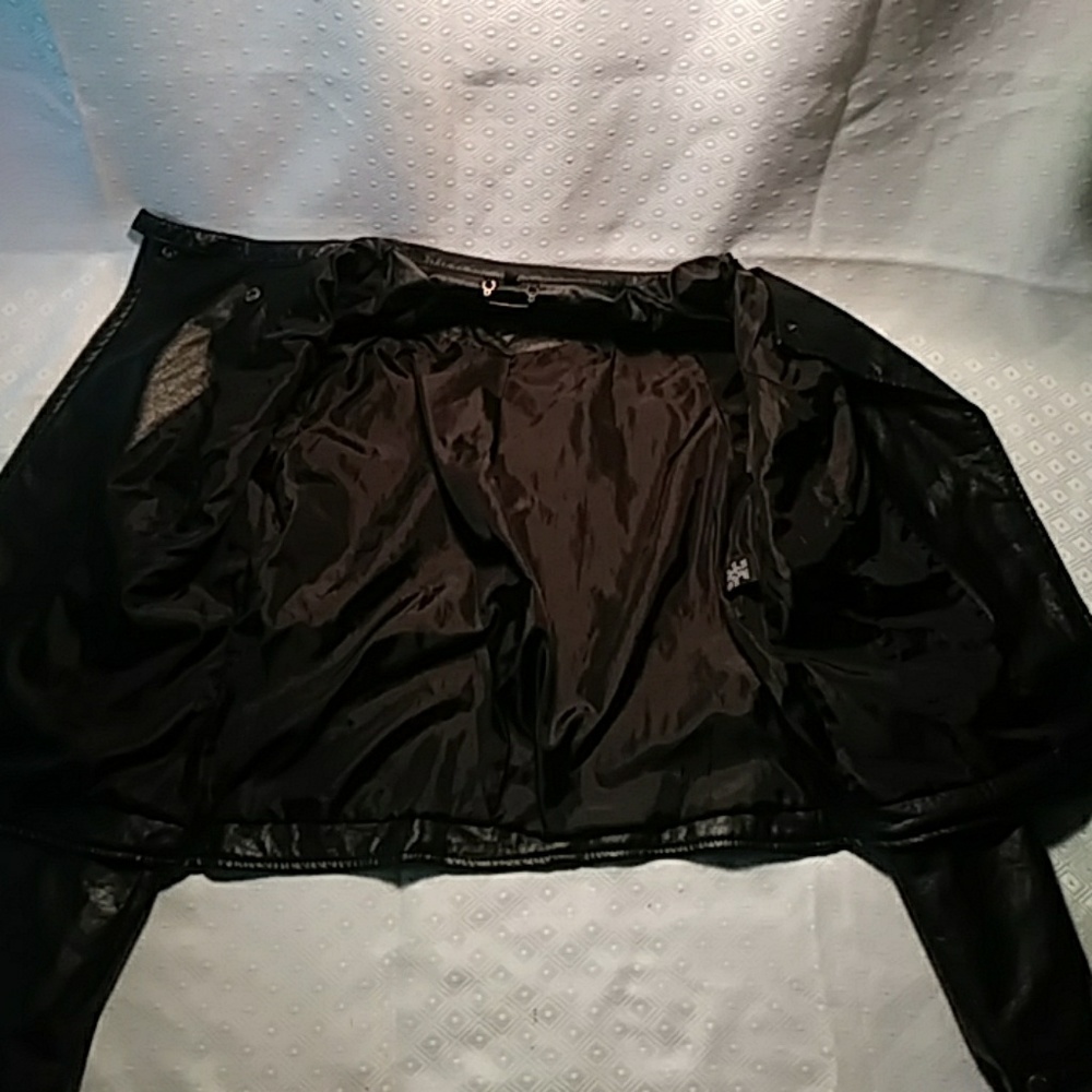 Jou Jou Pleather Jacket - Picture 3 of 8